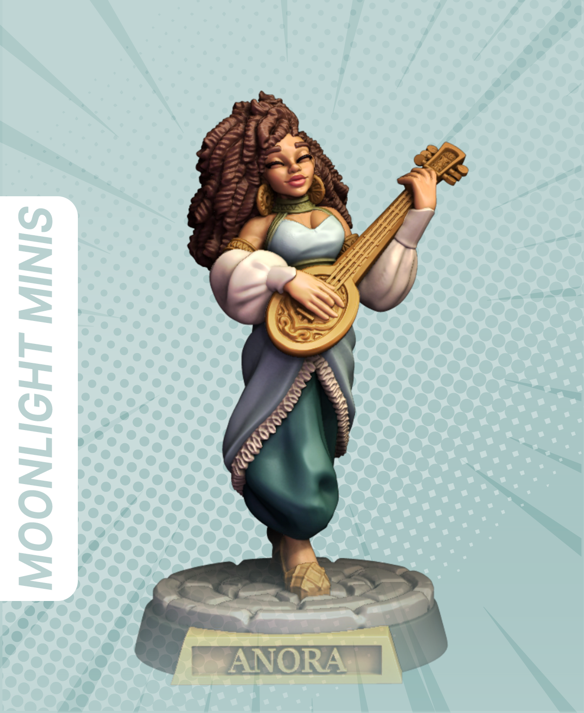 Anora - Tarot Mini Series "The Fool" 3D STL Model