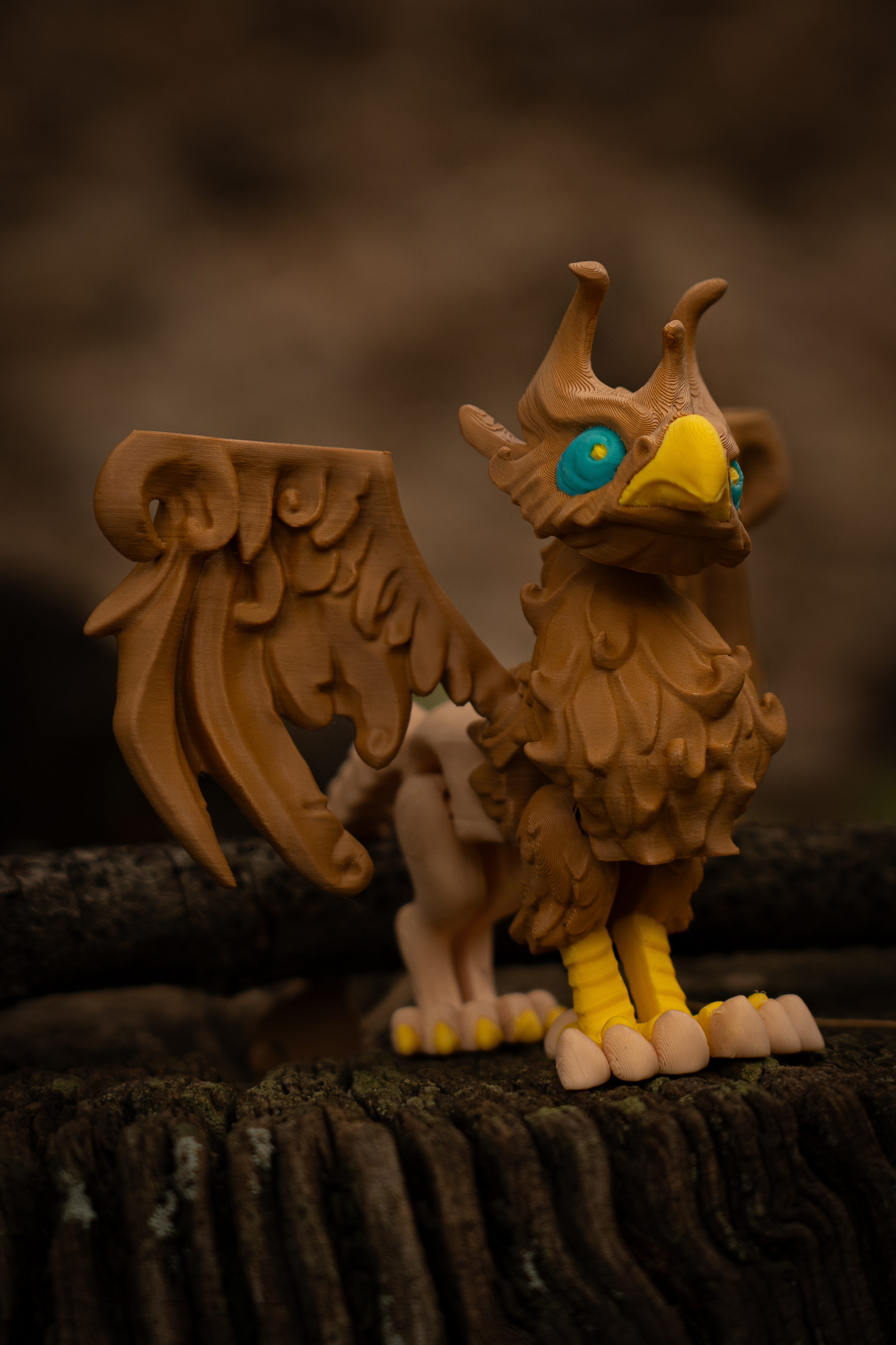 Twisty Griffin 3D 3MF Model
