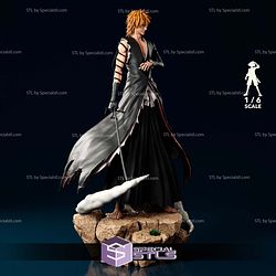 Ichigo Kurosaki Dangai Form STL Files 3D Model