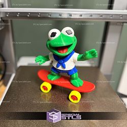 Basic STL Collection MupBab Kermit 3D Model