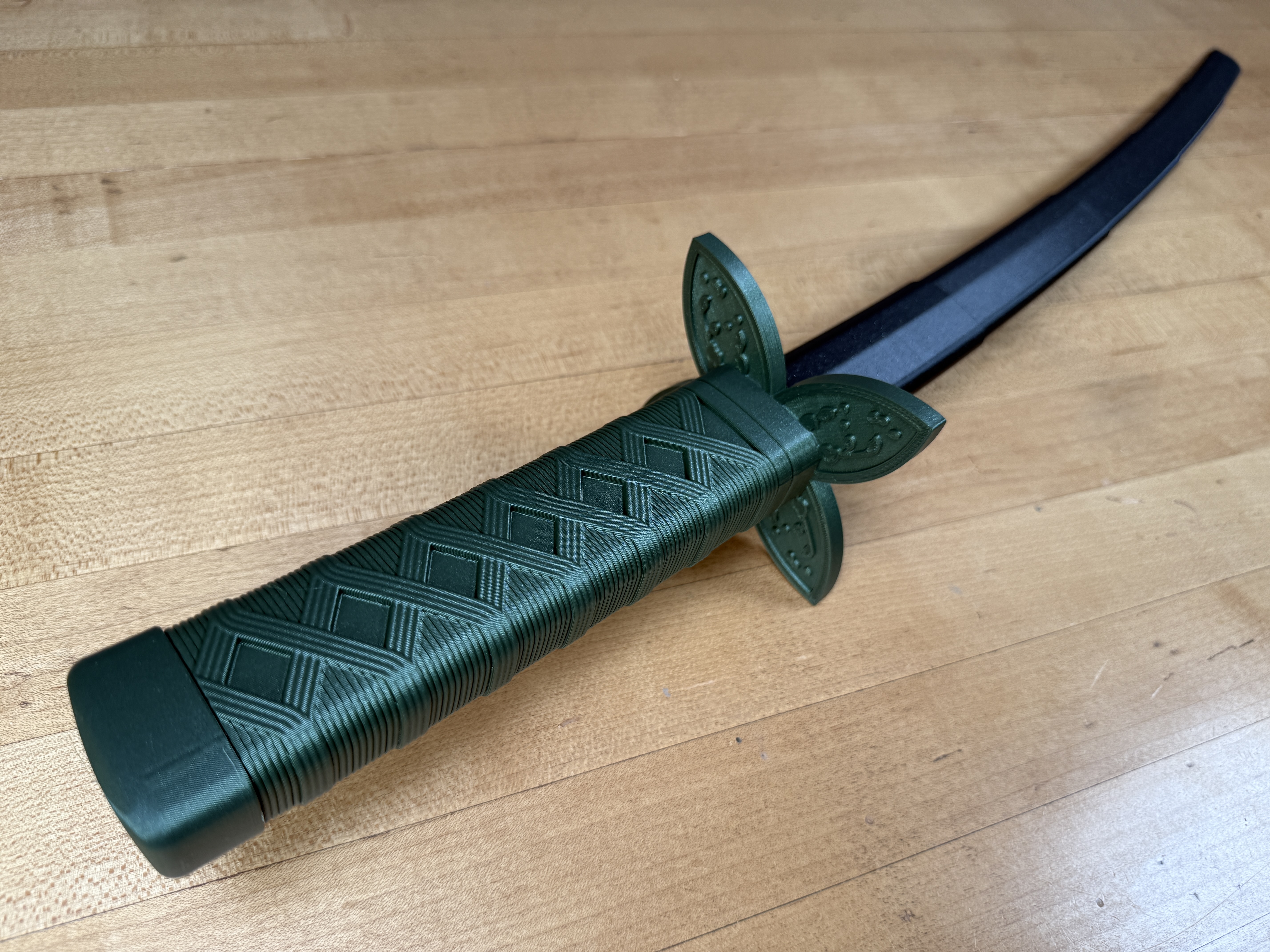 Shinobu's Collapsing Katana 3D STL Model