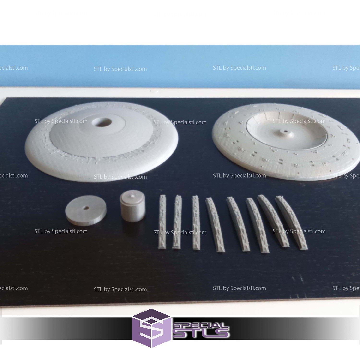 V visitors Mothership 3D Printer Files STL Model — view 7