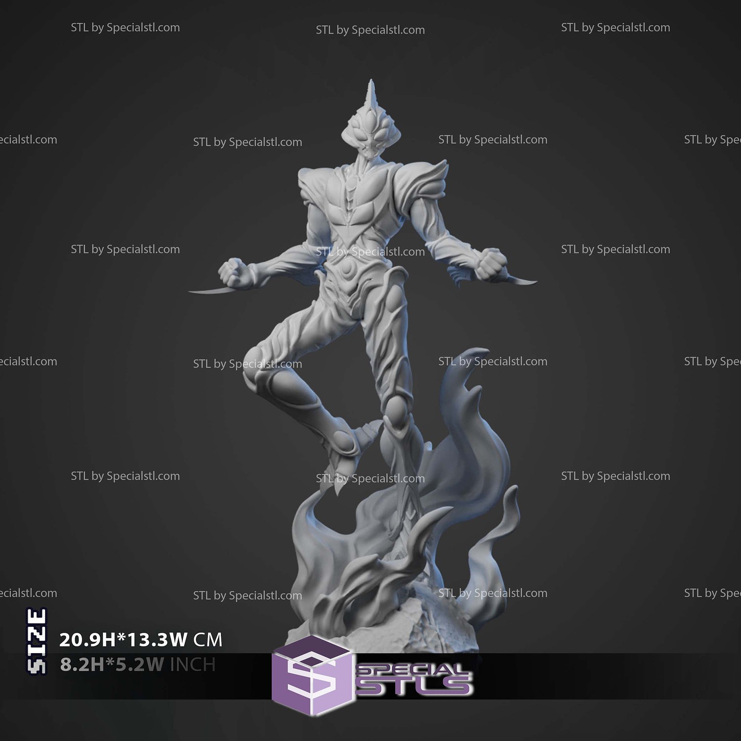 Guyver Aption Guyver Aptom Digital STL Files 3D Model — view 2