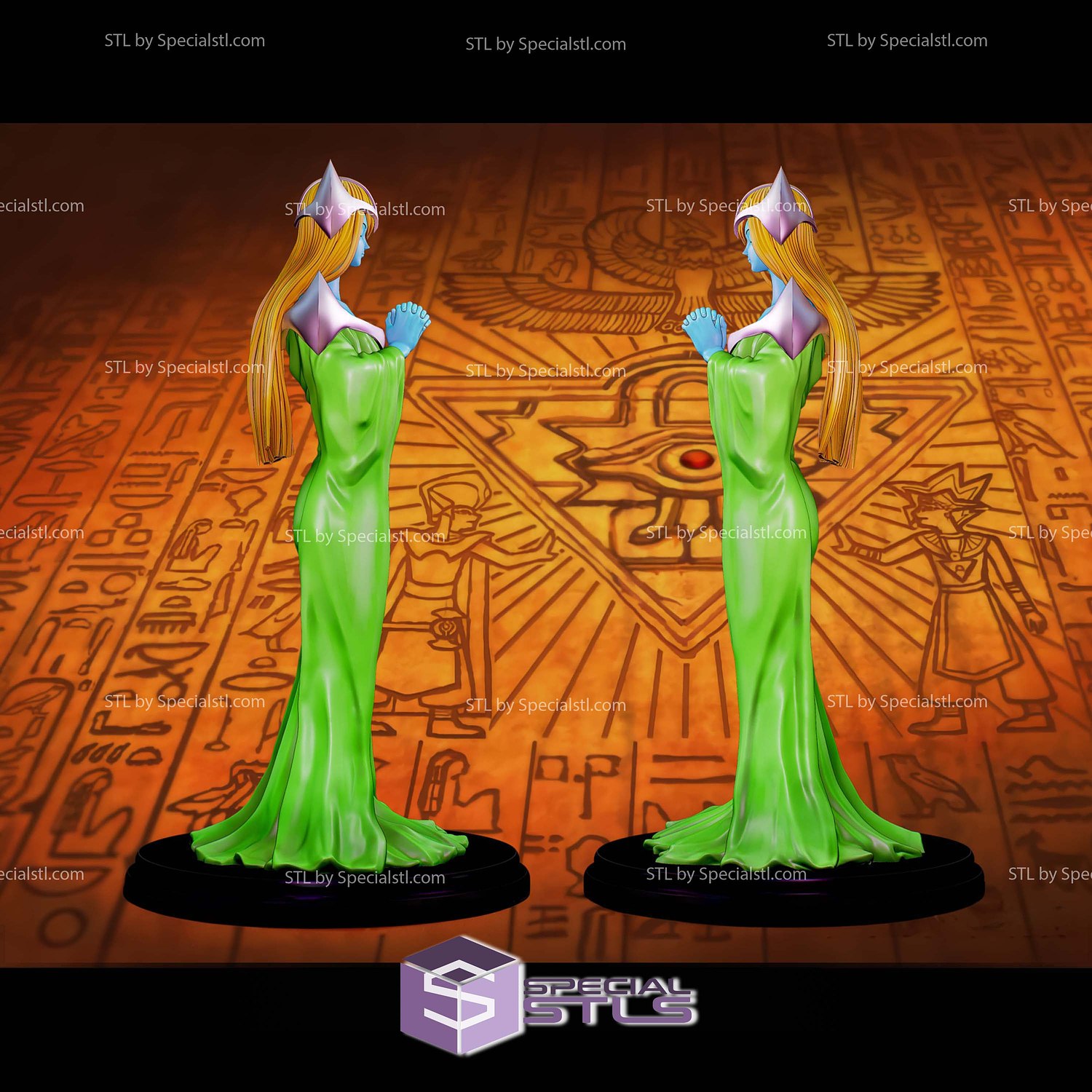Mystical Elf 160mm STL Files 3D Model — view 2