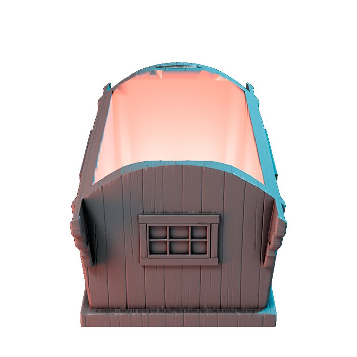 Circus Wagon III - Tabletop RPG Miniature 3D STL Model — view 4