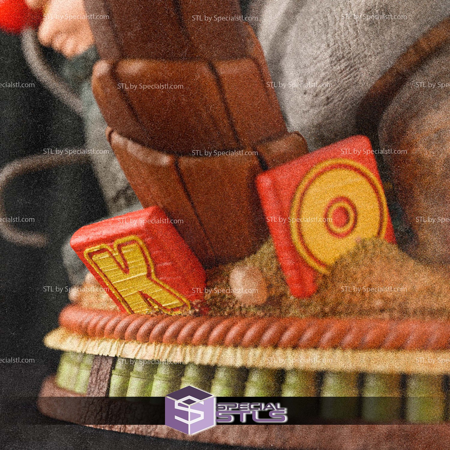 Donkey kong Country Returns 3D Printer Files STL Model — view 2