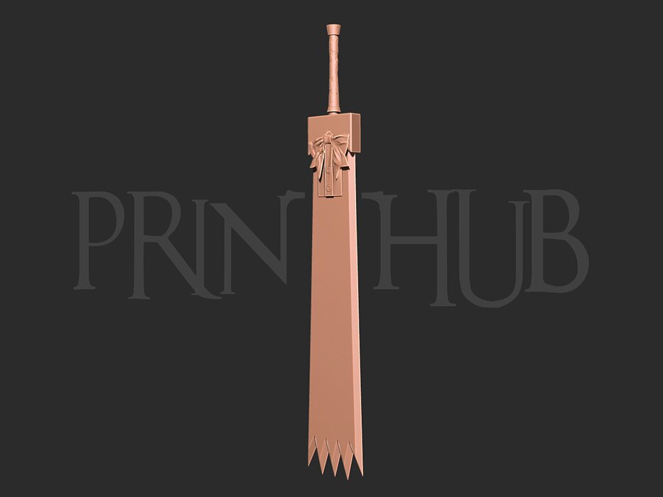 Asa Mitaka Super Strong Uniform Sword from Chainsaw Man 3D STL Model — view 4