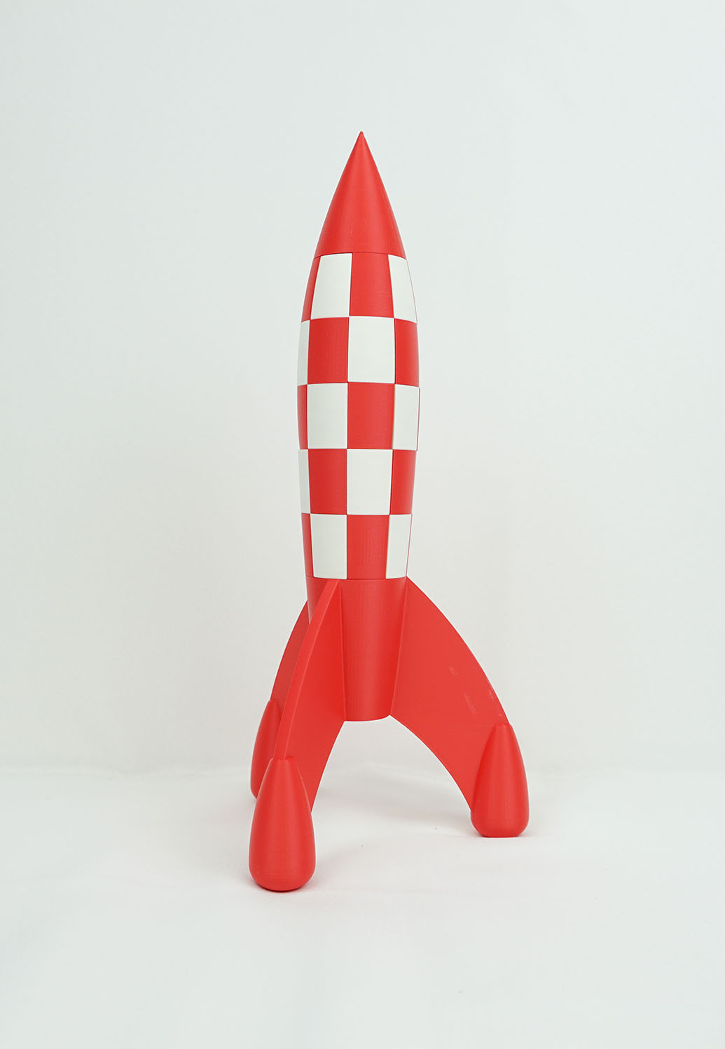 Tintin Rocket! (No Need for AMS, Supports, or Glue!) 3D STL Model — view 2