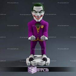Joker Coringa Cellphone and Joystick Holder 3D Printer Files STL Model — view 1
