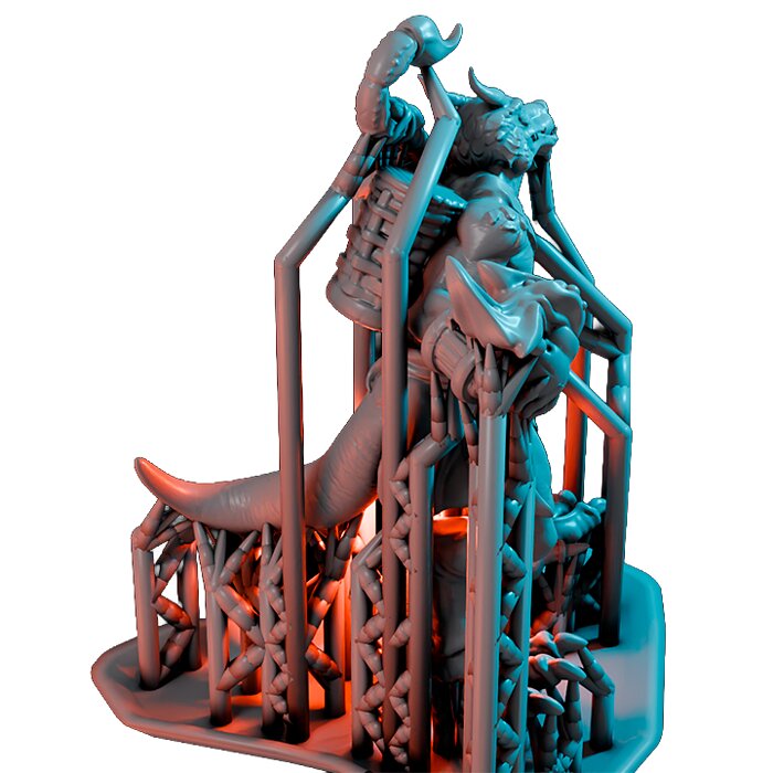 Kobold Inventor I - Collectible Hero Figurine 3D STL Model — view 4