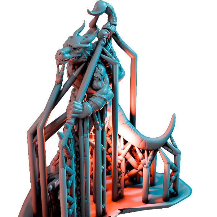 Kobold Inventor I - Collectible Hero Figurine 3D STL Model — view 5
