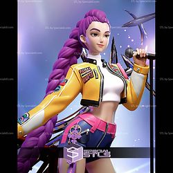 Rumi K-pop Demon Hunters Cloud Base STL Files 3D Model
