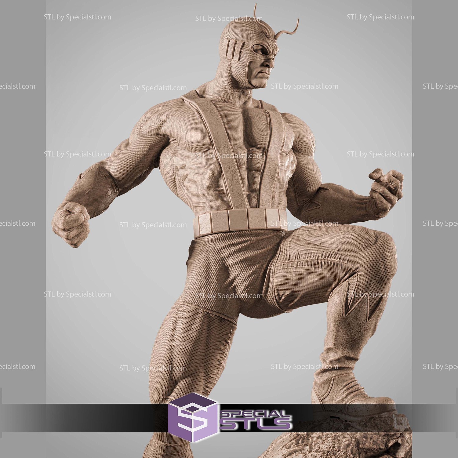 Dr Hank Pym Giant Man STL Files 3D Model — view 3