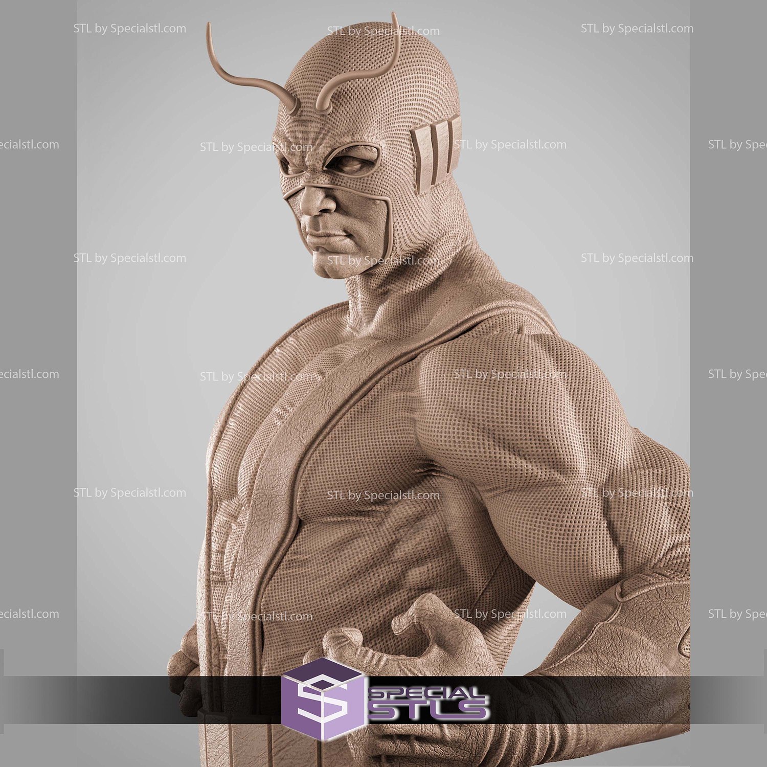 Dr Hank Pym Giant Man STL Files 3D Model — view 4