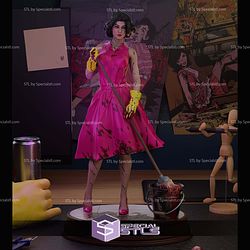 Josie Schuller Graphic Novel Lady Killer 3D Printer Files STL Model