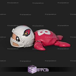 Basic STL Collection Football Turtle Arizona Cardinals 3D Model