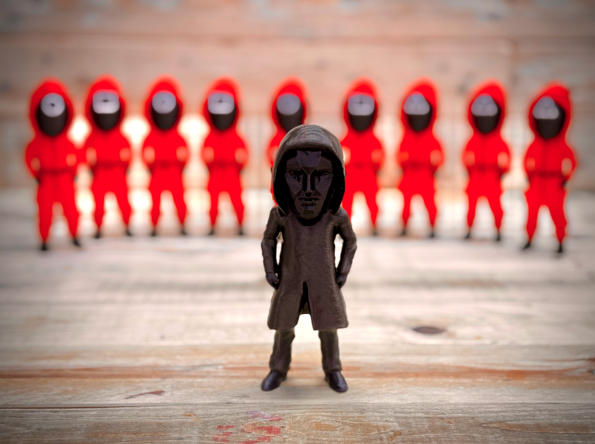 Frontman figure  (inspired by the Squid Games character) 3D STL Model
