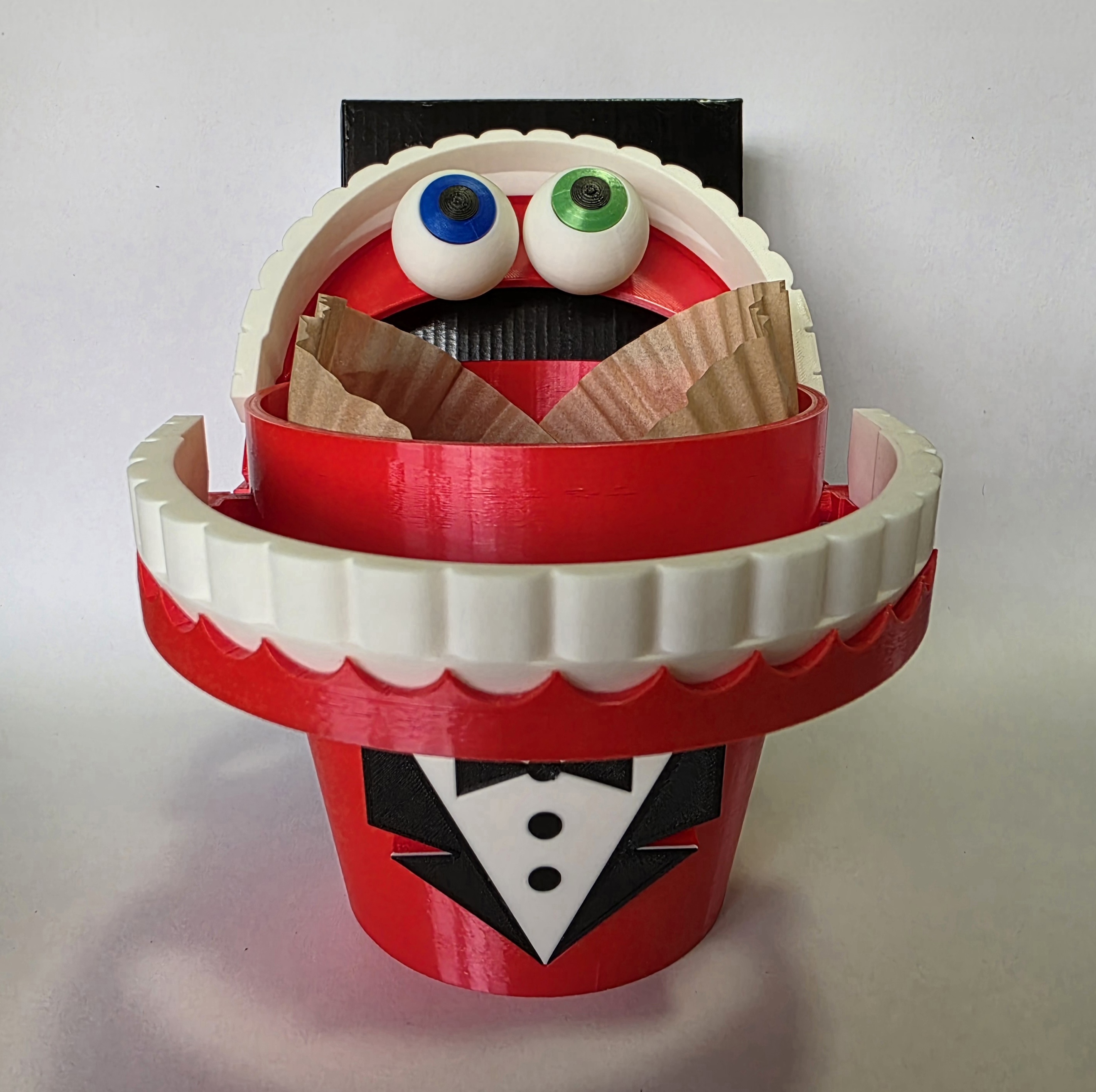 Caine Popcorn Bucket – Modular 3D Print STL Model