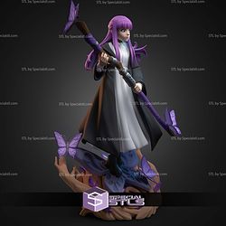 Fern From Frieren Bust 121mm STL Files 3D Model
