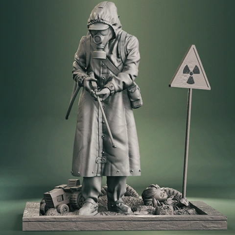 Chernobyl Liquidator 3D Printer Files | Assembly STL Model