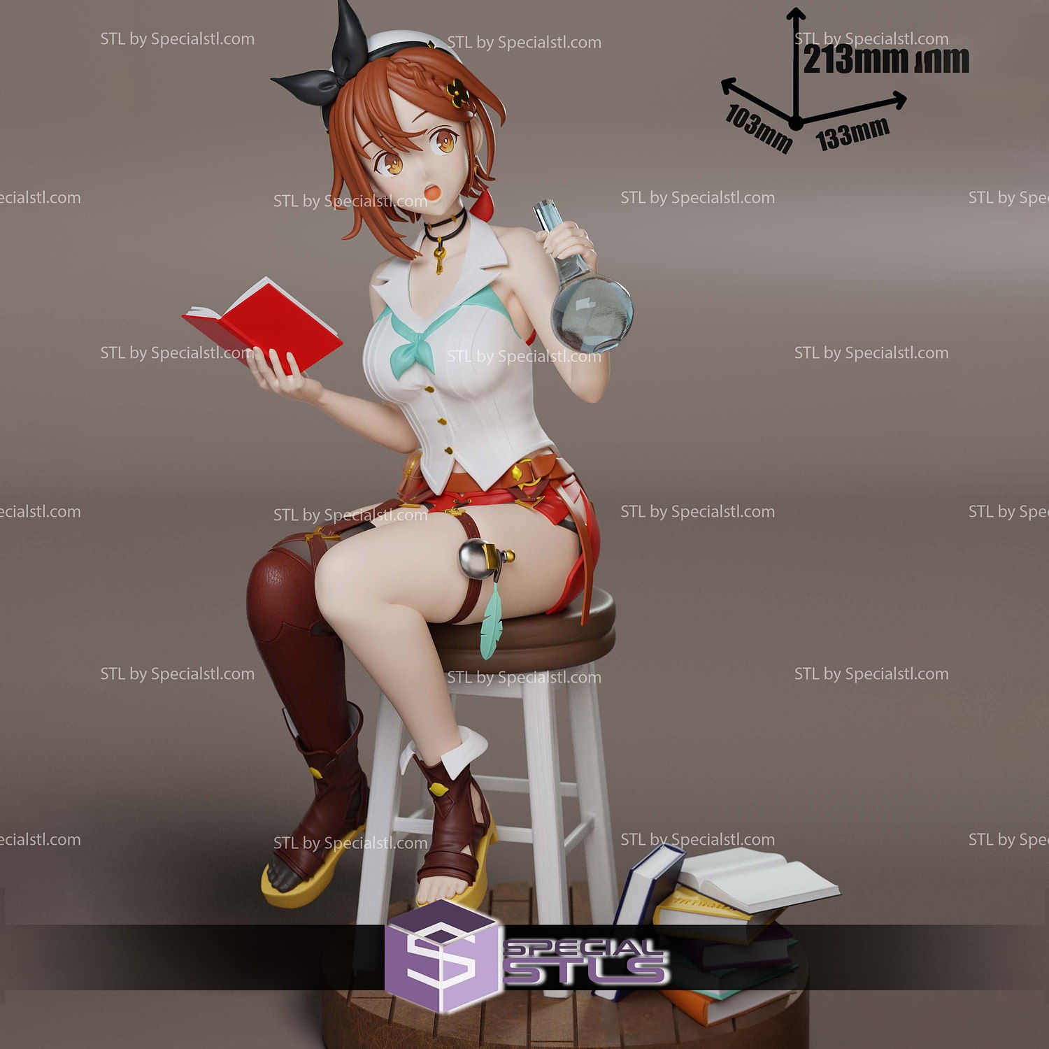 Reisalin Stout Atelier Ryza 3D Printing Models STL Model — view 2