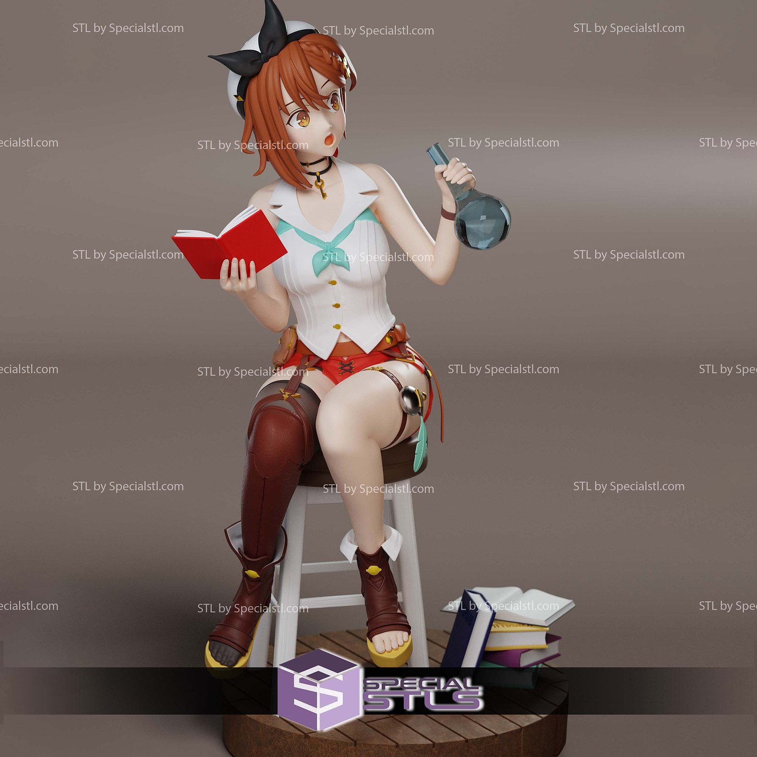 Reisalin Stout Atelier Ryza 3D Printing Models STL Model — view 3