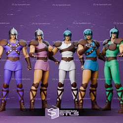 Sanctuary Soldiers Saint Seiya 3D Printer Files STL Model