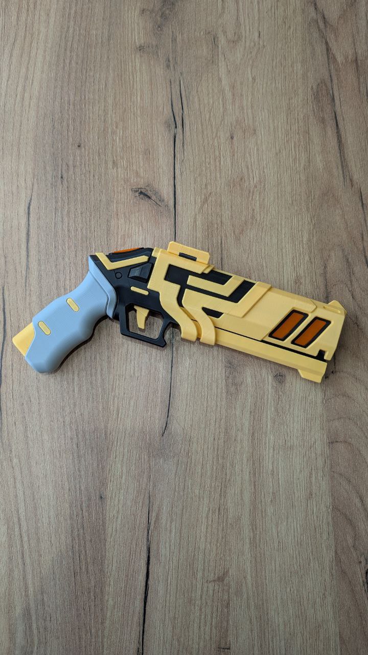 VALORANT – Agent Chamber Revolver | 3D Printable Model STL Model