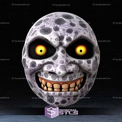 Cosplay STL Files Majora Moon Mask 3D Model