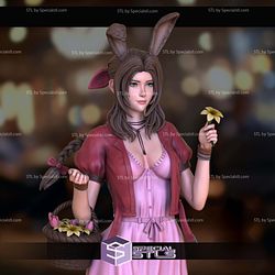 Aerith Bunny Final Fantasy 3D Printer Files STL Model — view 1