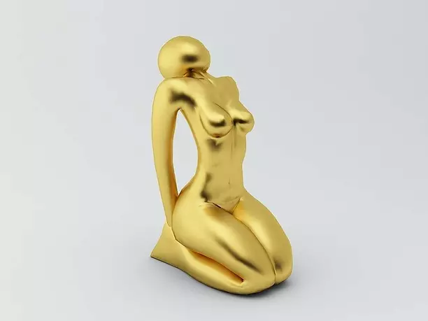 Female Sculpture 3 3D STL Model