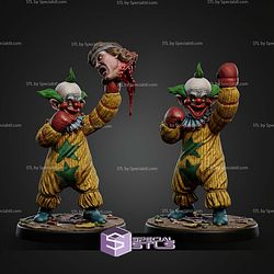 Shorty Killer Klowns 1988 200mm STL Files 3D Model