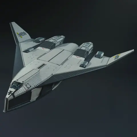 TAV-37 Valkyrie Shuttle 3D Printer Files | Assembly + Action STL Model