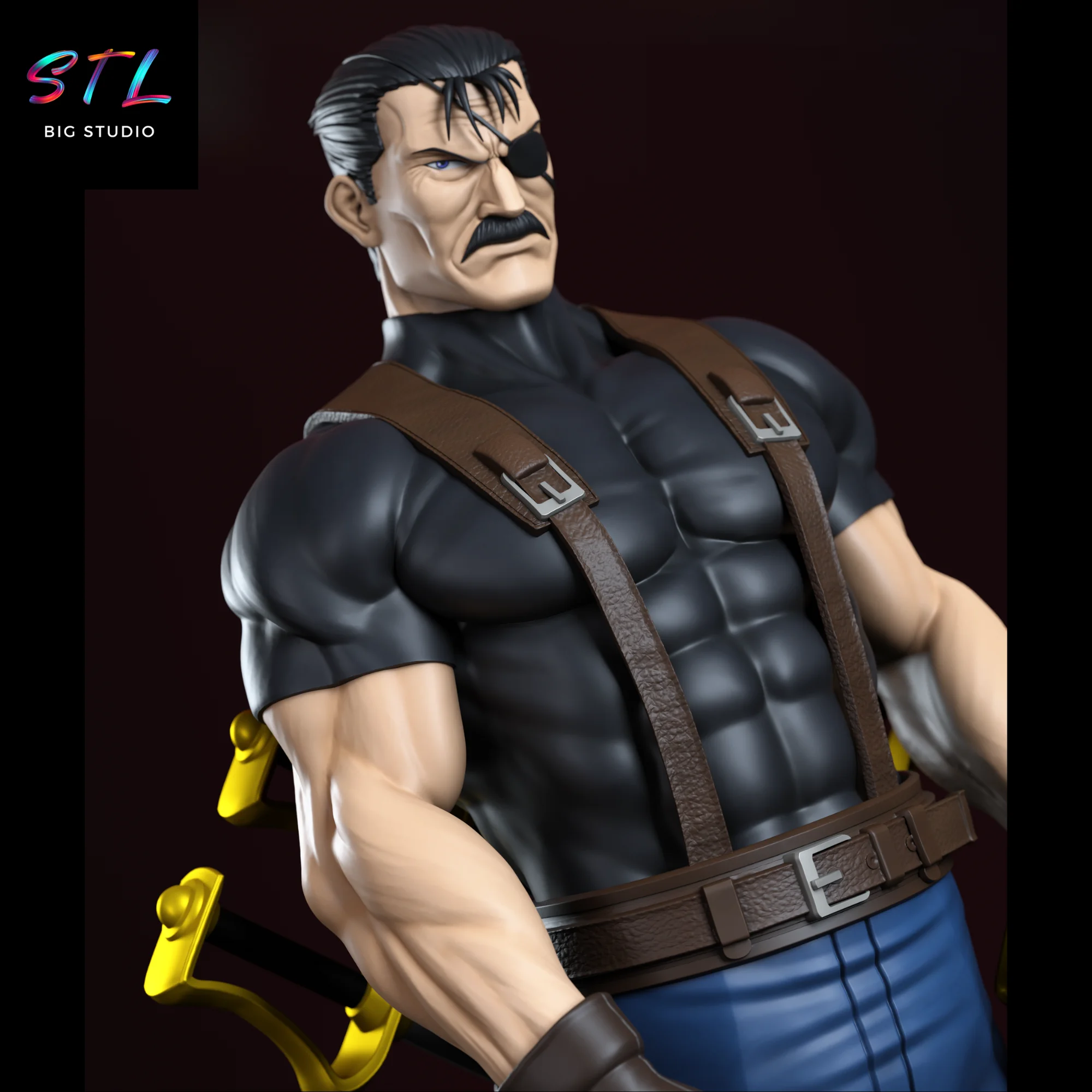 King Bradley STL | Fullmetal Alchemist | 3D Printable Figure Model — view 5