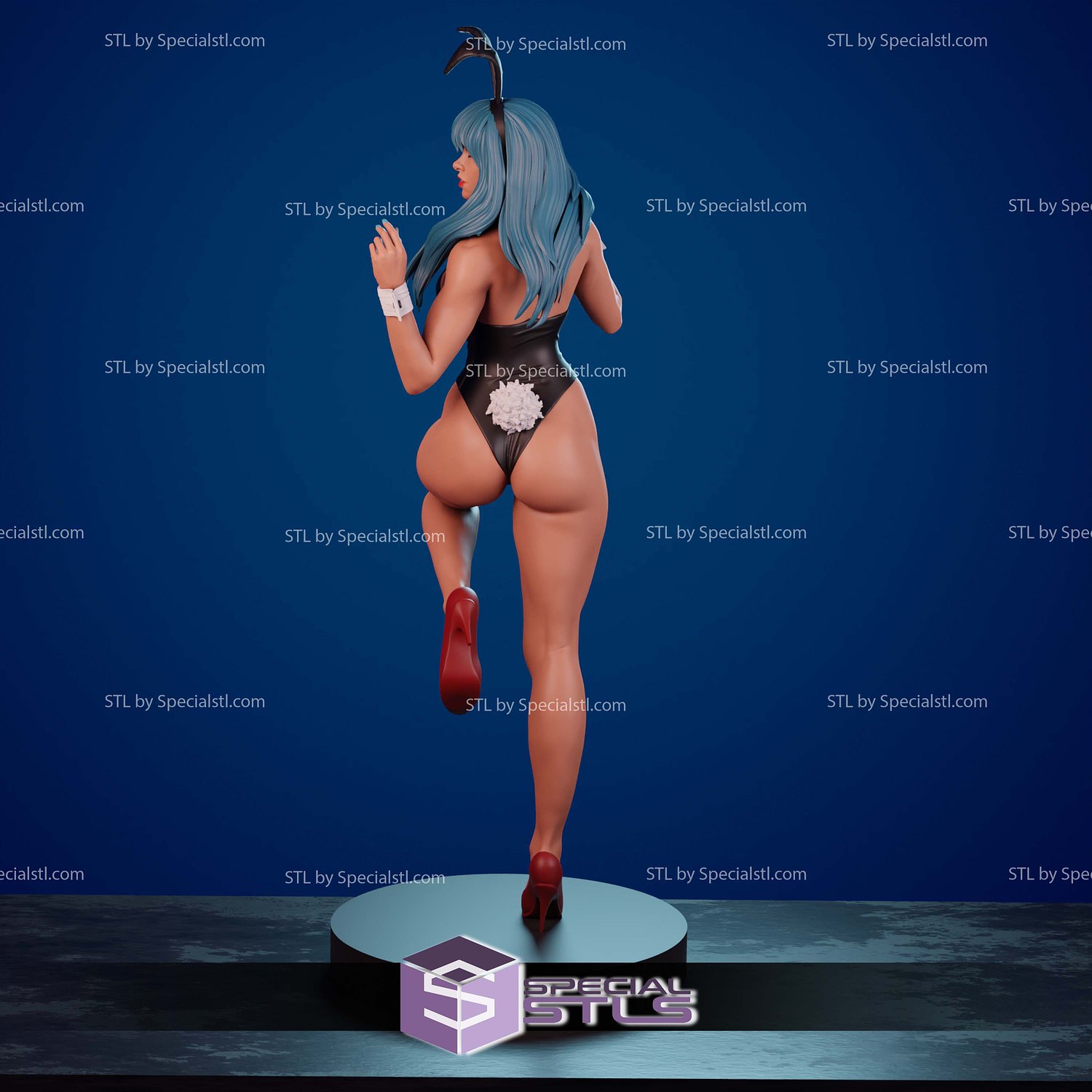 Cosplay Bulma Bunny 3D Printer Files STL Model — view 3
