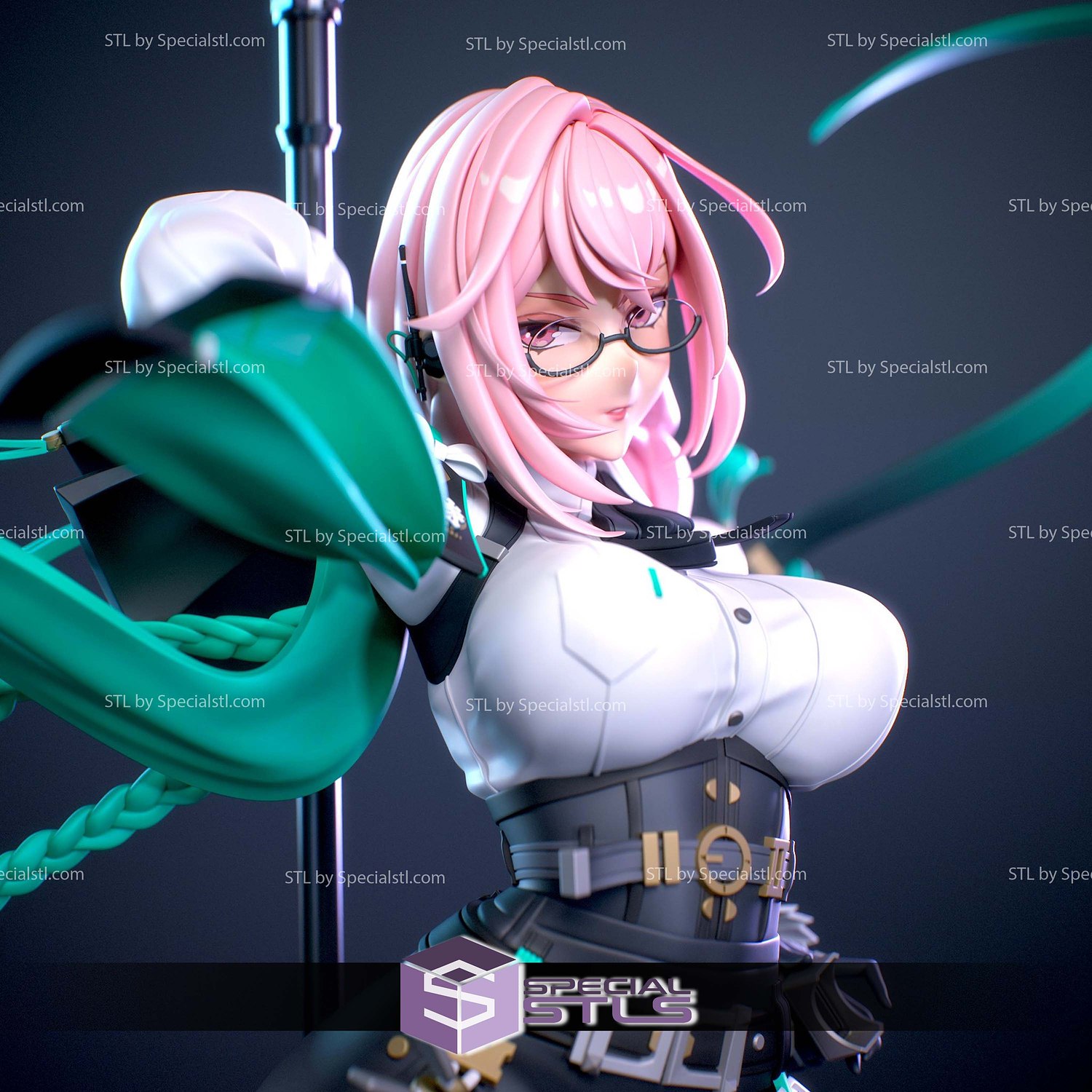 Yanagi Zenless Zone Zero 270mm STL Files 3D Model — view 3