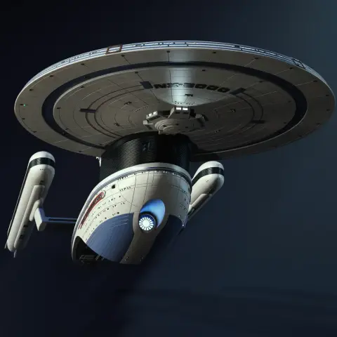 USS Excelsior NX-2000 3D Printer Files | Assembly STL Model