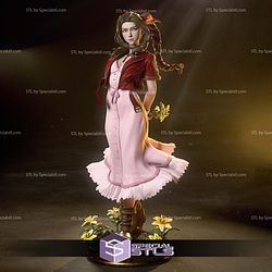 Aerith Realistic Final Fantasy STL Files 3D Model