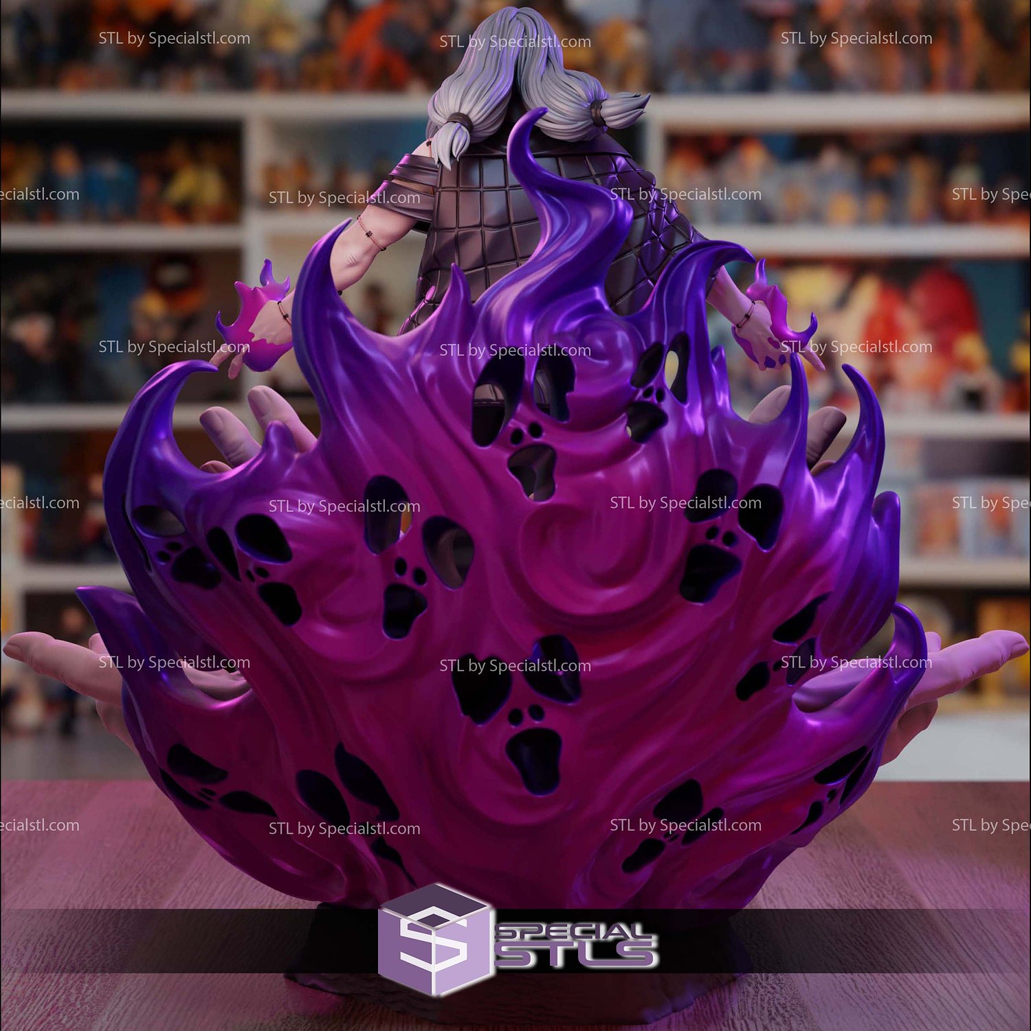 Mahito Jujutsu Kaisen Walking STL Files 3D Model — view 3