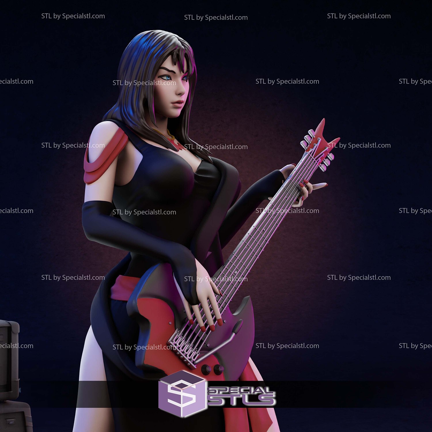 Scooby Doo Hex Thorn STL Files 3D Model — view 8