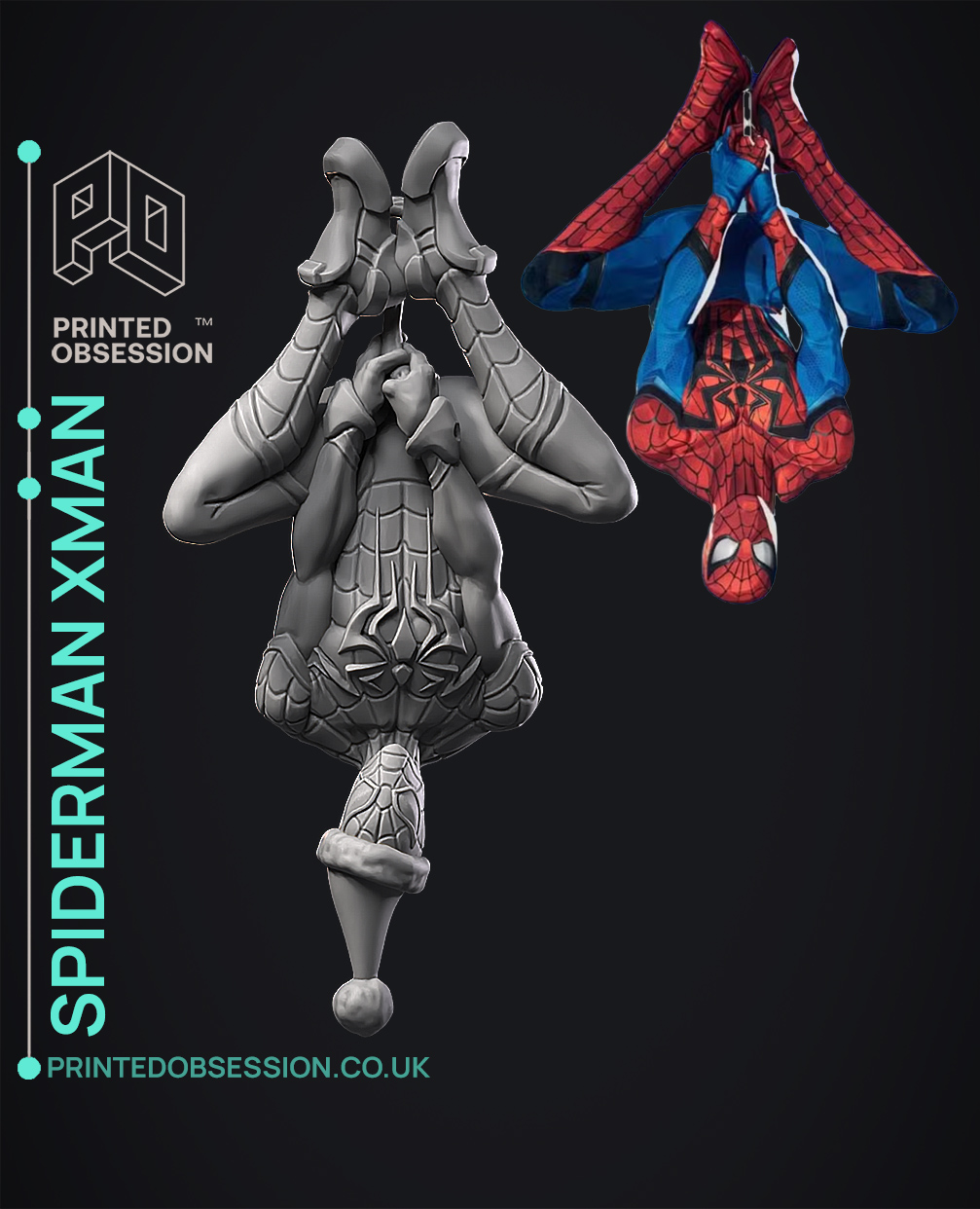 Spider Man Xmas - Marvel - Fan Art 3D STL Model