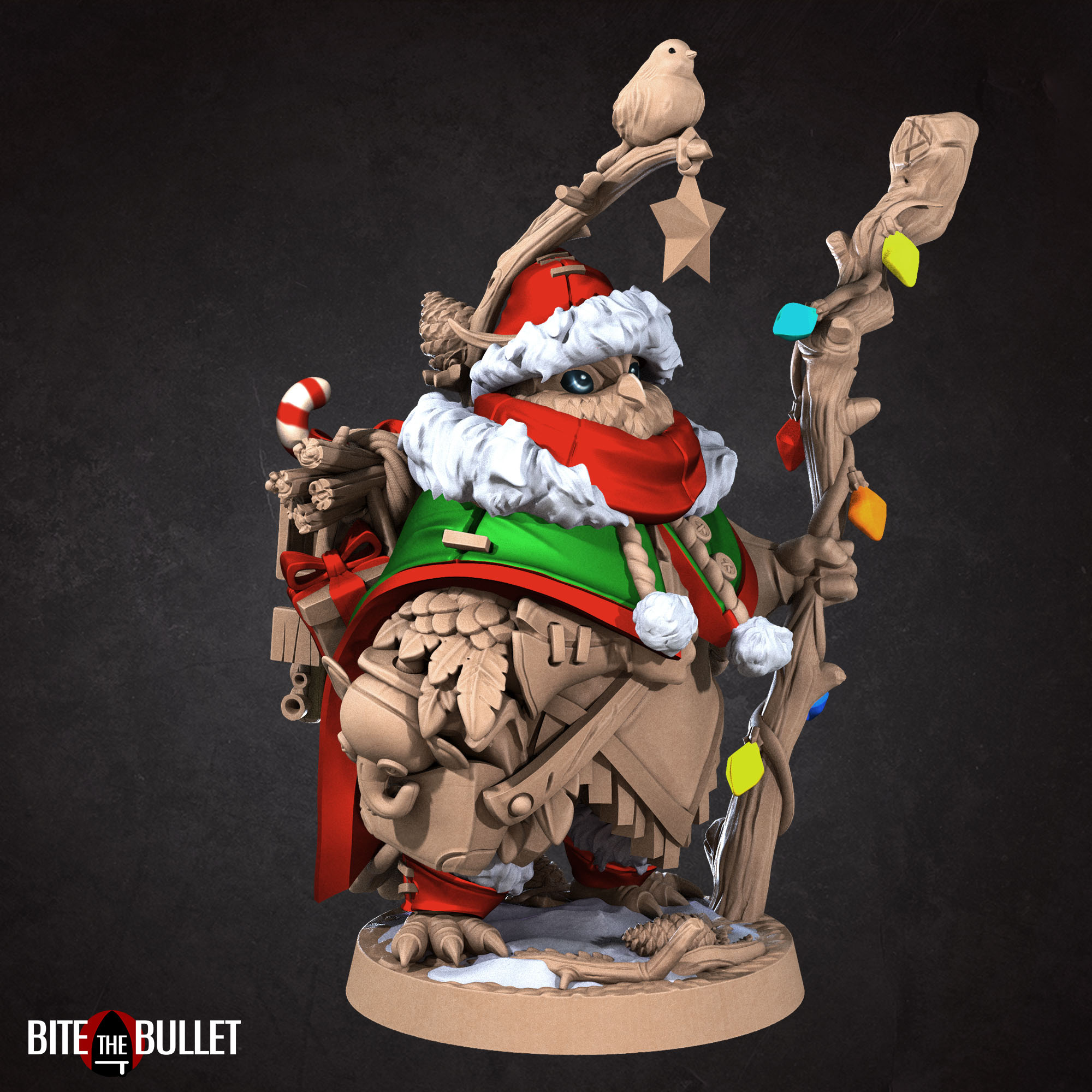 Uka, the Forest Keeper Owlfolk 3D STL Model