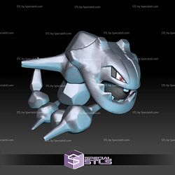 Pokemon STL Collection Steelix 3D Model