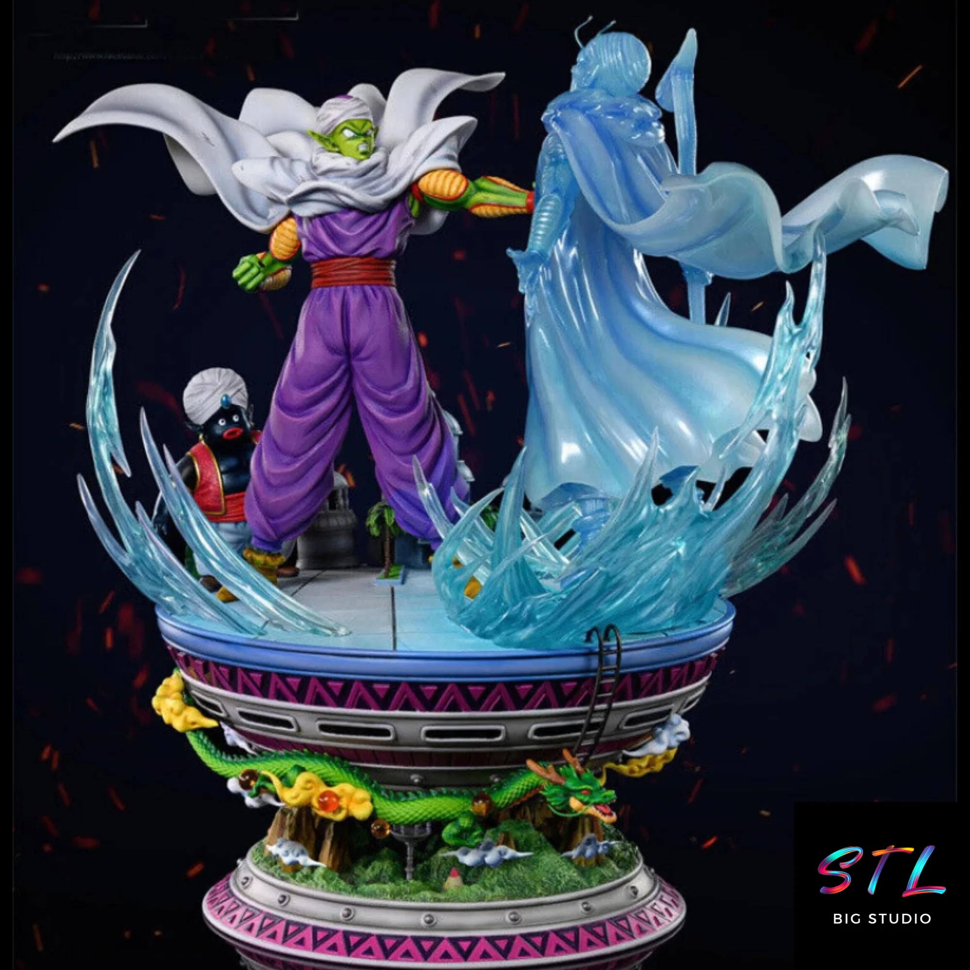Piccolo and Kami STL | Dragon Ball Z | 3D Diorama to Print Model