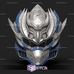 Cosplay STL Files Halo Infinite Hayabusa Helmet 3D Model