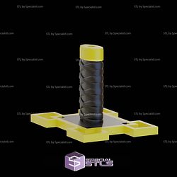 Super Basic STL Muichiro Sword Soda Cup Topper 3D Model