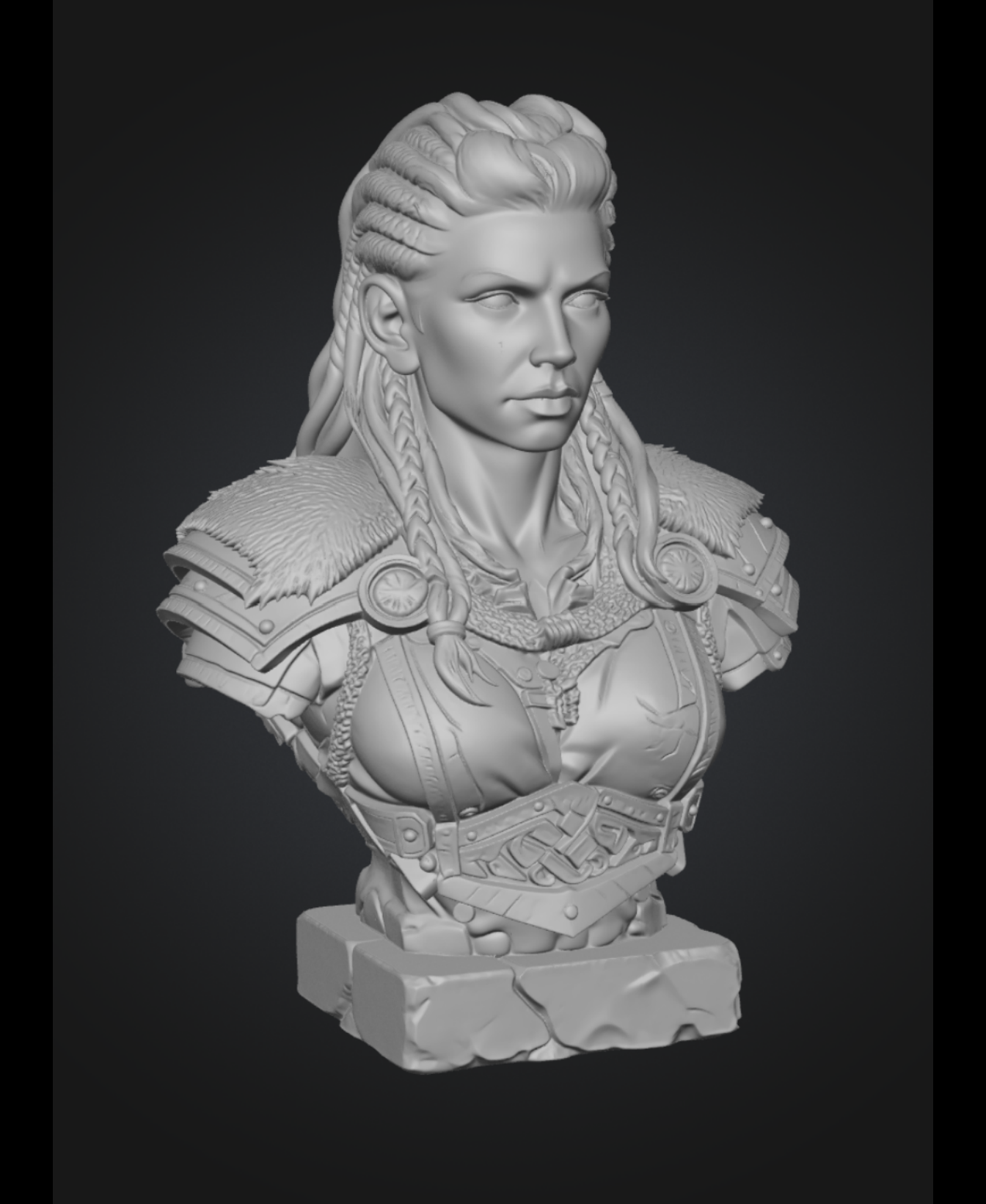 Eivor woman (Assassin's Creed Valhalla) 3D OBJ Model