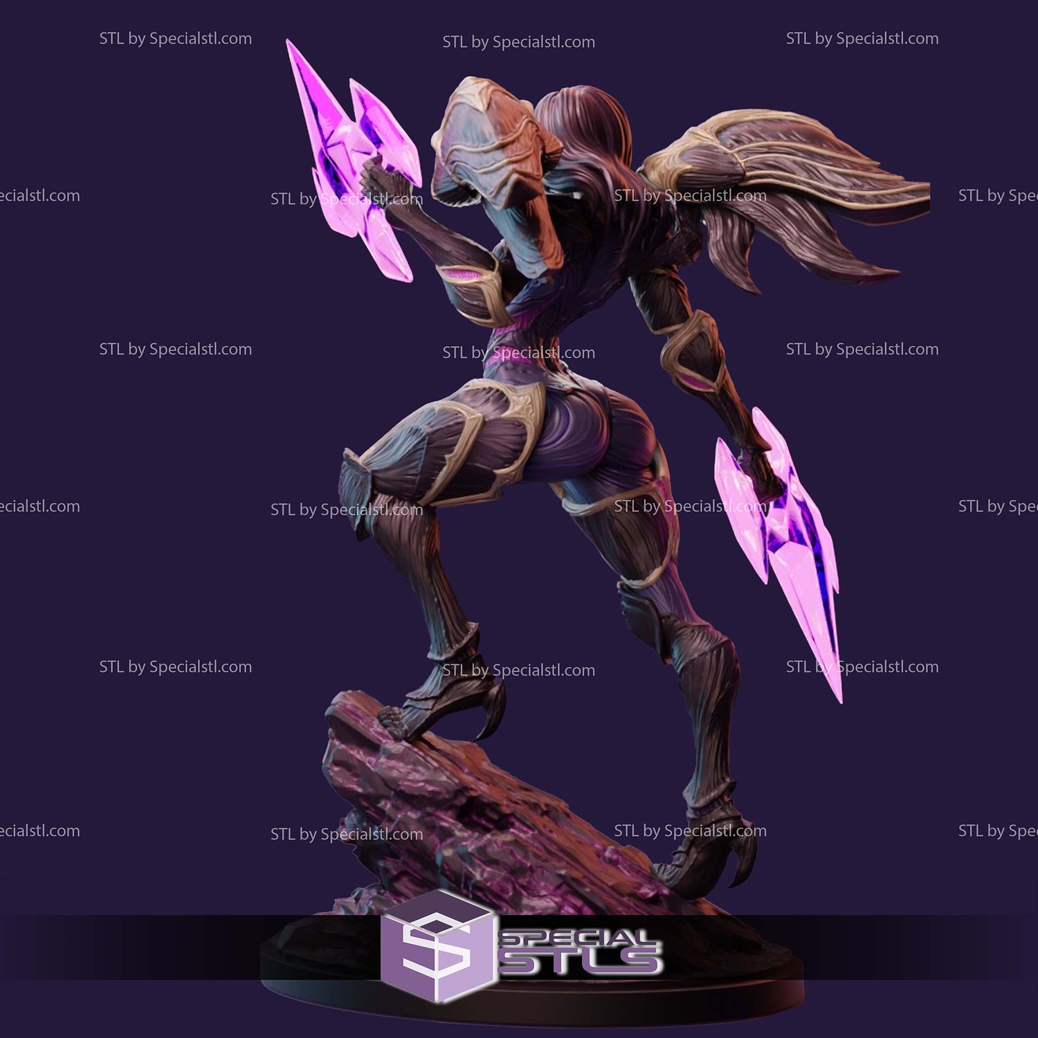 Kaisa Rock Base 3D Printer Files STL Model — view 3