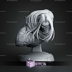 Death Darksiders II Bust 116mm STL Files 3D Model