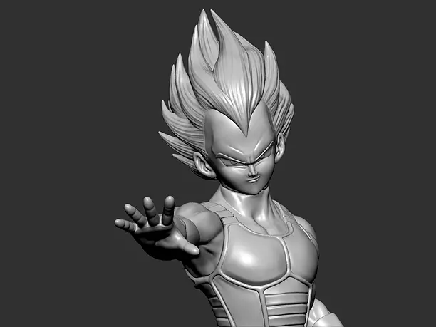 Vejiita Fan Art for 3DPrint STL Model